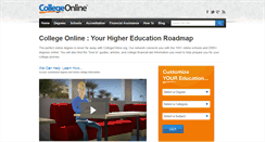 Desktop Screenshot of collegeonline.org